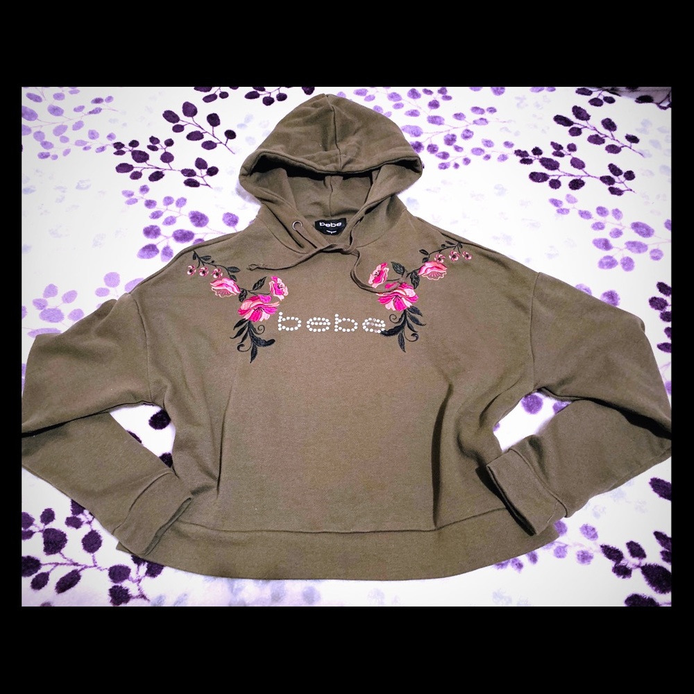 Bebe crop hoodie